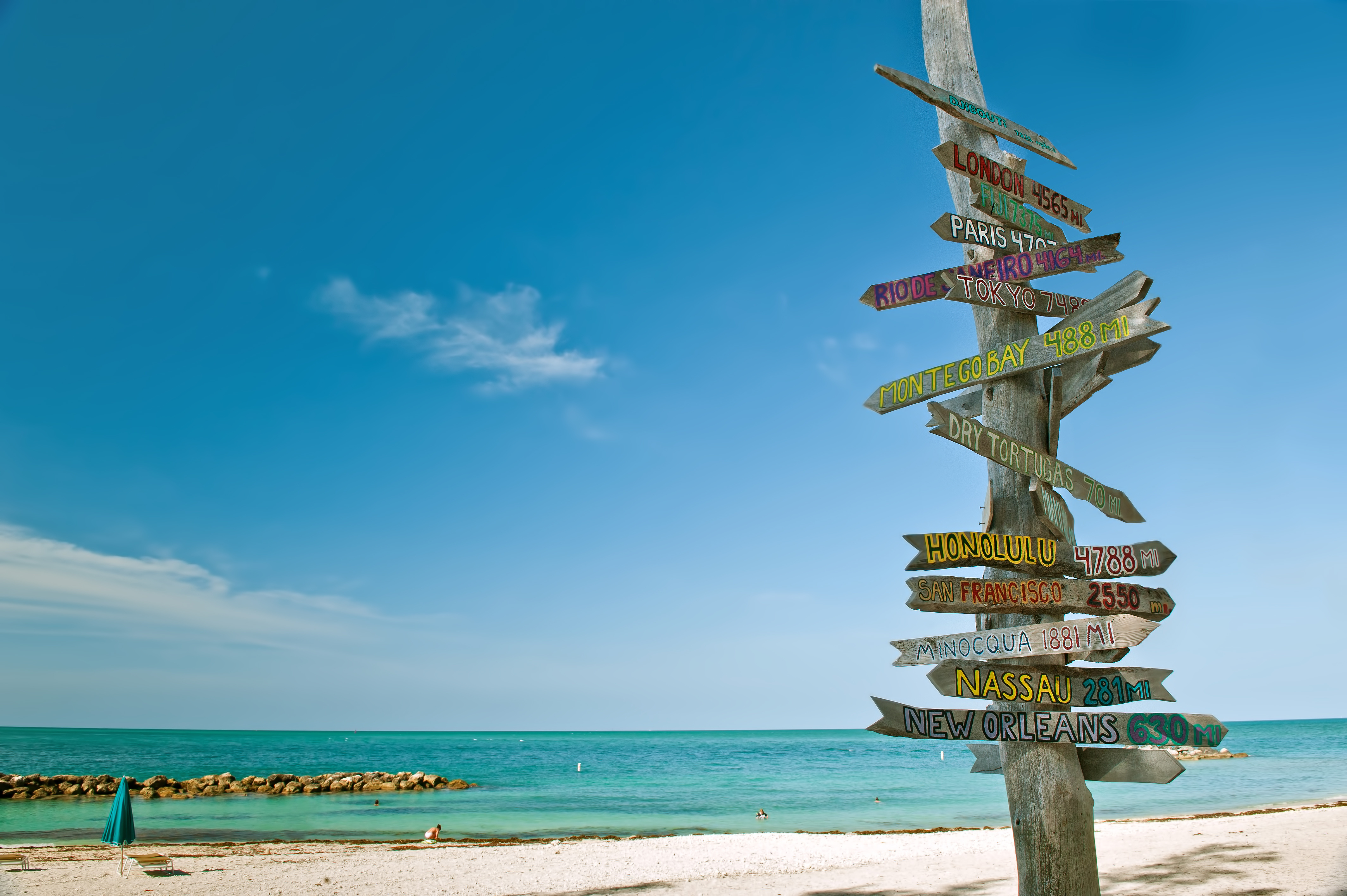 Praia de Key West, FL (Foto: Adobe)