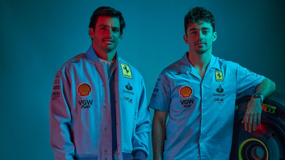 Ferrari surpreende e adota cor azul para o GP de Miami de Fórmula 1