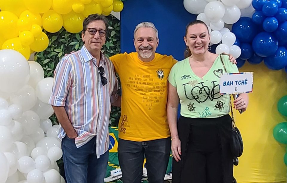 Jorge Nunes, Pr. Nei Ladeia e Esterliz Nunes na Feira dos Estados