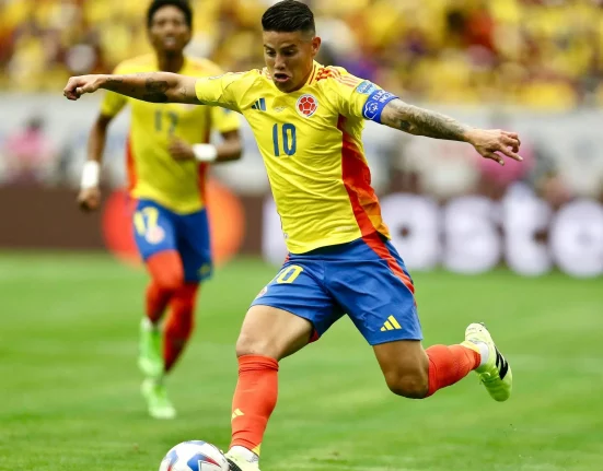 James Rodriguez, meia colombiano que atua pelo São Paulo, foi o craque da partida (Foto: Copa América)