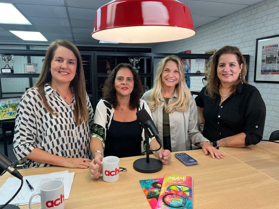 Maria do Carmo Fulfaro entrevista Viviane Spinelli, Adriana Dutra e Cláudia Dutra, o trio da Inffinito Foundation (Foto: AcheiUSA)