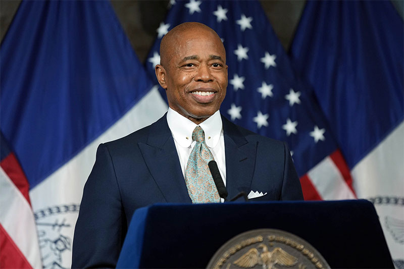 Adams é o primeiro prefeito na história da cidade de New York a ser indiciado durante o mandato (Foto: nyc.gov)