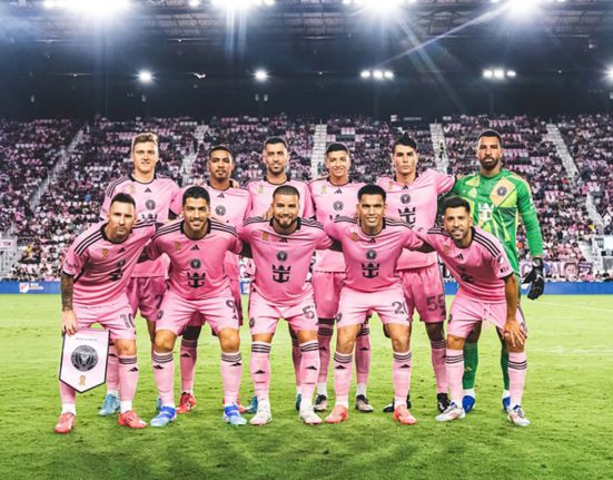 O Inter Miami atualmente lidera a MLS com 62 pontos e está à frente do Los Angeles Galaxy e do FC Cincinnati por 10 pontos na corrida pelo Supporters' Shield (Foto: Inter Miami CF)