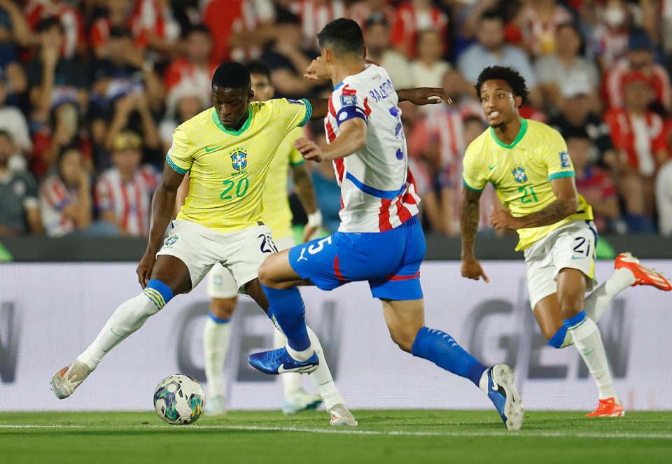 Luiz​ Henrique​ entrou na segunda etapa (Foto: Rafael Ribeiro/CBF)