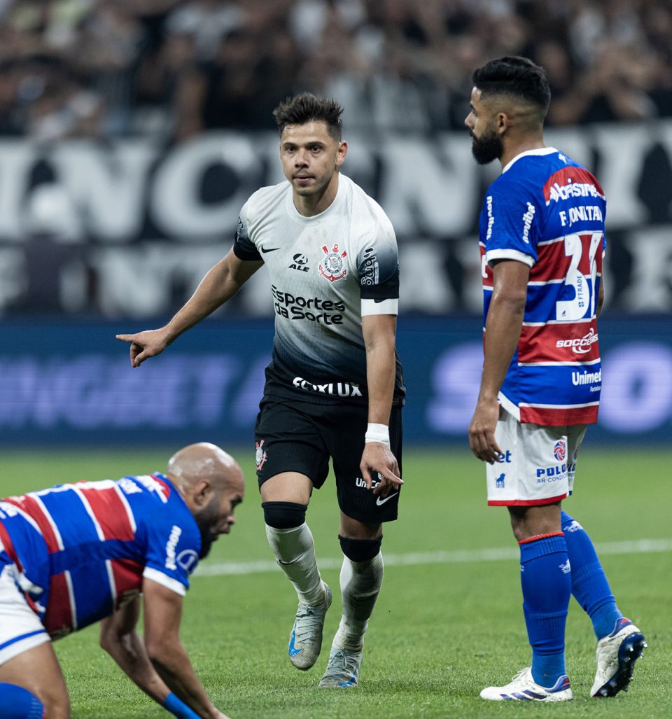 Romero abriu o placar para o Timão e confirmou que está em uma fase excelente no renovado Corinthians (Foto: Rodrigo Coca/ Agência Corinthians)