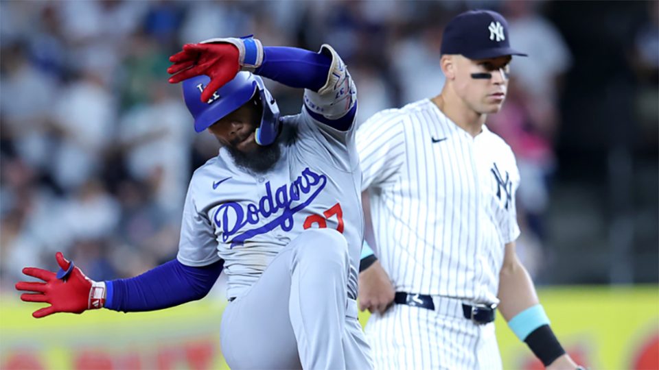 A batalha entre Los Angeles Dodgers e New York Yankees decidirá quem será o próximo campeão de beisebol dos Estados Unidos (Foto: MLB)