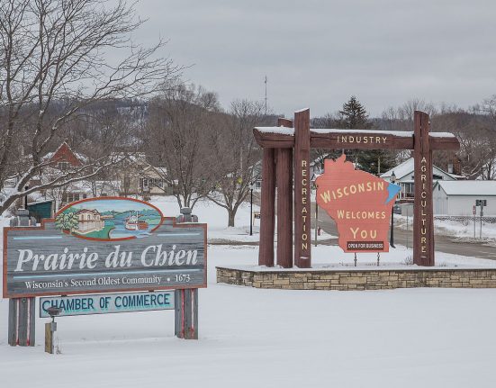 A pacata cidade de Prairie du Chien, em Wisconsin, foi palco do discurso de Trump contra os imigrantes ilegais (Foto: Tony Webster/Wikimedia)