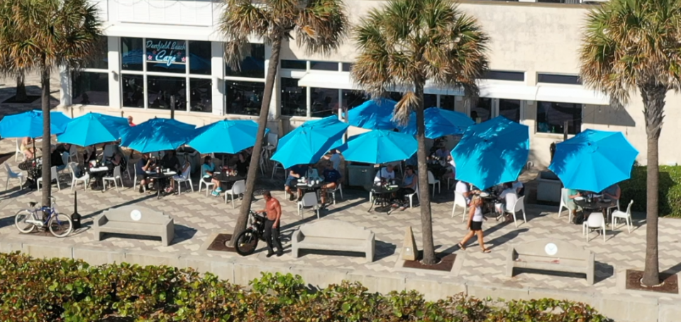 O Deerfield Beach Cafe pode dar lugar ao The Palm House depois que os problemas legais forem resolvidos (Foto: Deerfield Beach Cafe)