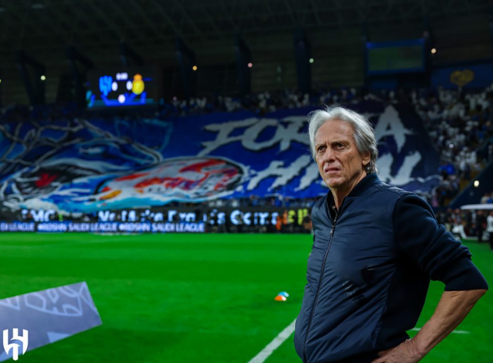 Jorge Jesus, técnico português do Al Hilal Saudi Club afirmou que Neymar deve ficar duas semanas foras dos gramados depois de uma nova lesão (Foto: Al Hilal Saudi Club)