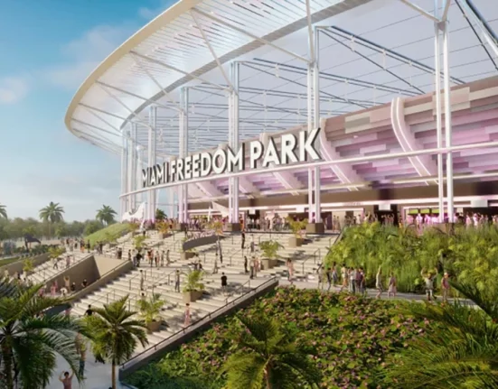 O Miami Freedom Park é um empreendimento de 131 acres ancorado por um novo estádio específico de futebol com 25 mil lugares (Foto: intermiamicf.com)