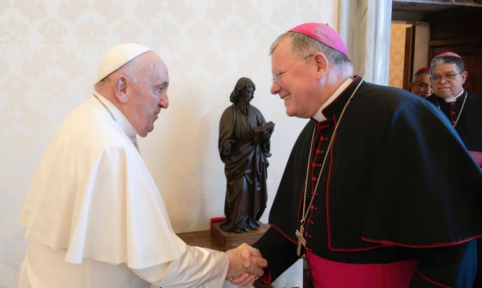 O Papa Francisco ordenou novos cardeais, entre eles, o catarinense dom Jaime Spengler (Foto: Vaticano/Divulgação)