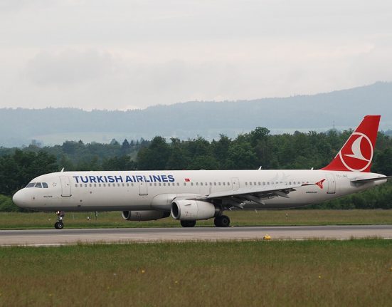 A Turkish Airlines, que realiza voos diários para a Turquia, disse que seus aviões são desinfetados regularmente (Foto: Anidaat/Wikimedia)