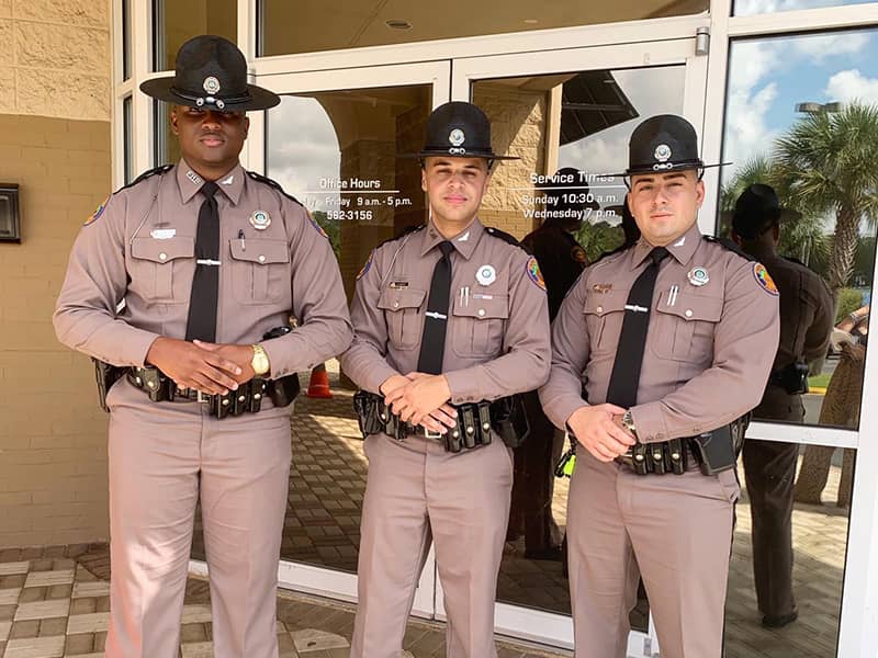 Dirigentes dos sindicatos dos policiais rodoviários pedem mais verbas para con tratar novos soldados e melhor remuneração (Foto: Florida Highway Patrol Advisory Council )