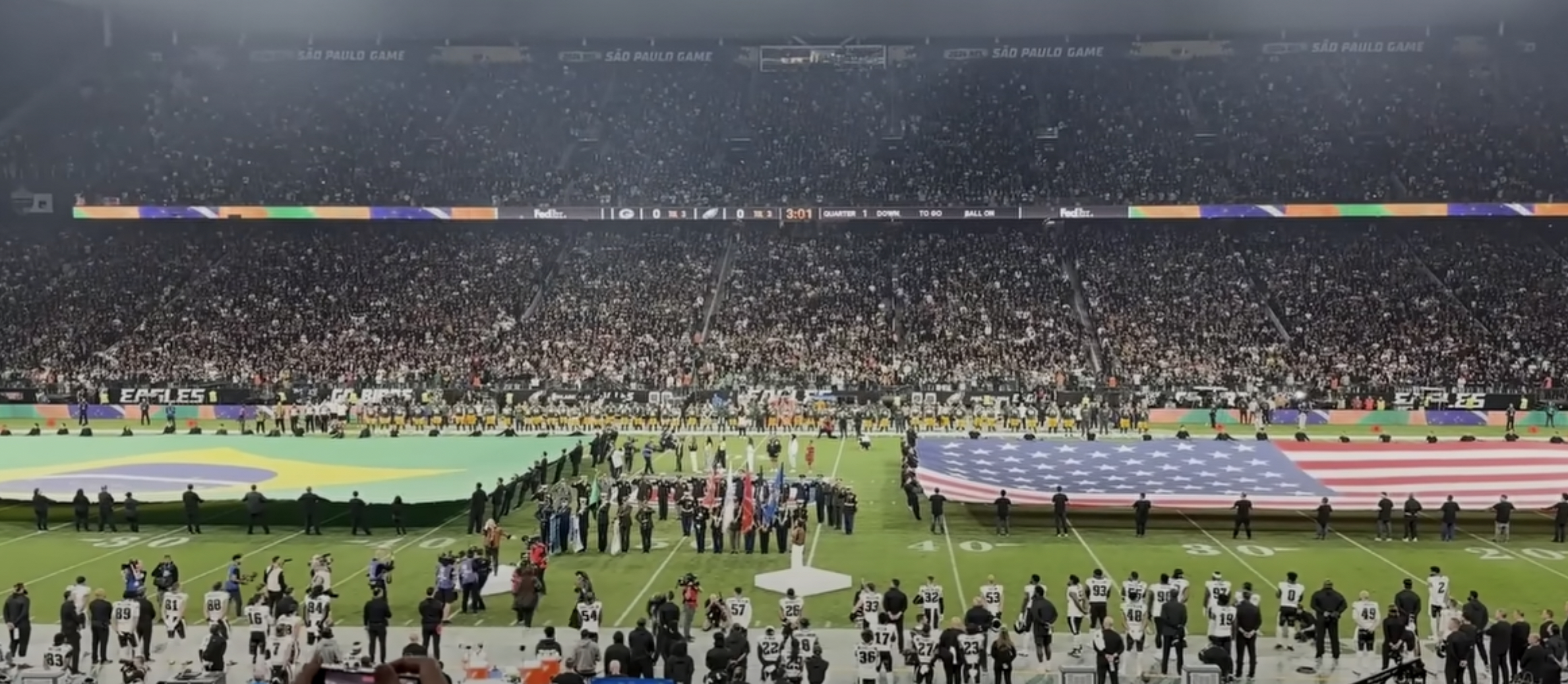 NFL anuncia partida histórica no Brasil para 2025