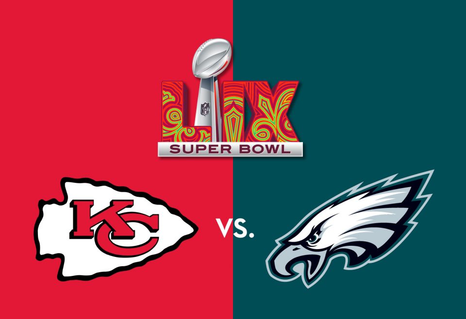 Kansas City Chiefs e Philadelphia Eagles se enfrentam no domingo (9) em busca do troféu Vince Lombardi no 59º Super Bowl (Foto: Wikipedia)