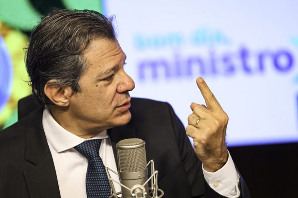 O ministro da Fazenda brasileiro, Fernando Haddad (Foto: Marcelo Camargo/Agência Brasil)